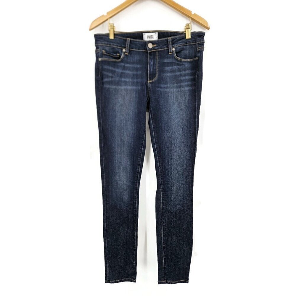 NWOT Paige Skinny Jeans Womens 30 Blue Stretch Pants